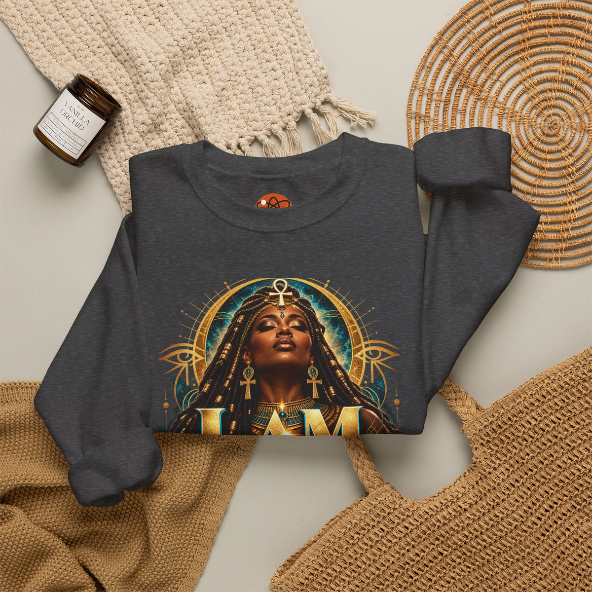 "I Am Sophia" Inspirational Graphic Sweatshirt