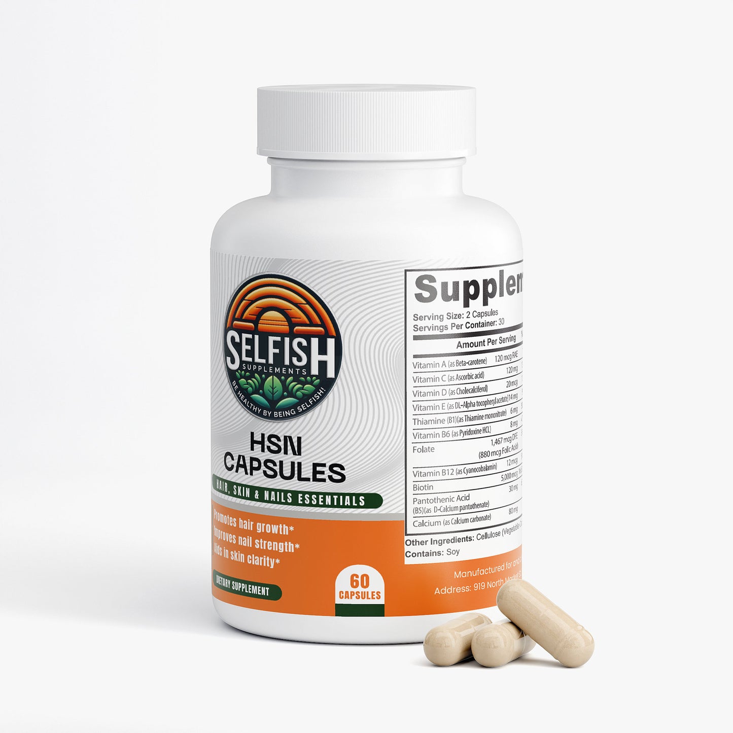 HSN CAPSULES (For Blood Types A, B, O and AB)