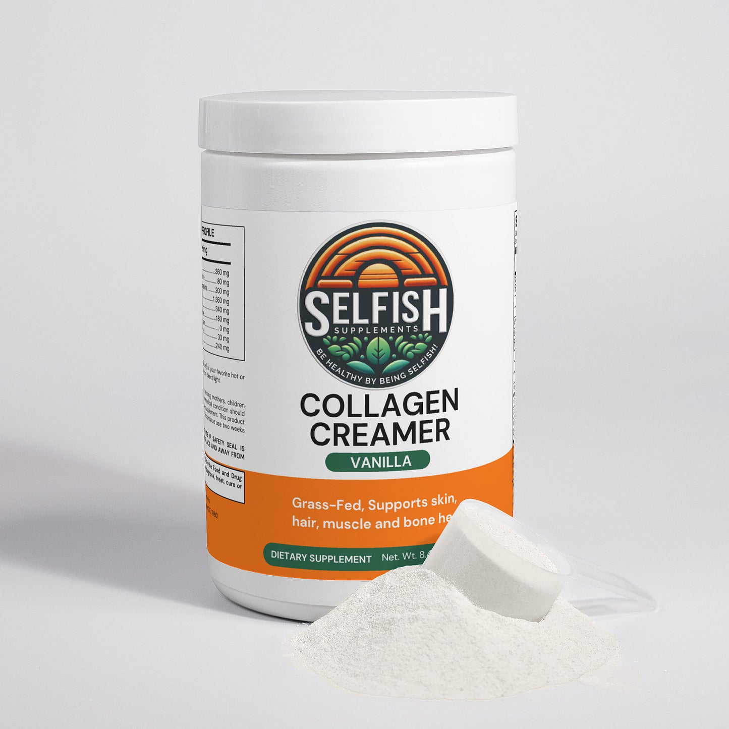 Grass-Fed Collagen Creamer (Vanilla)