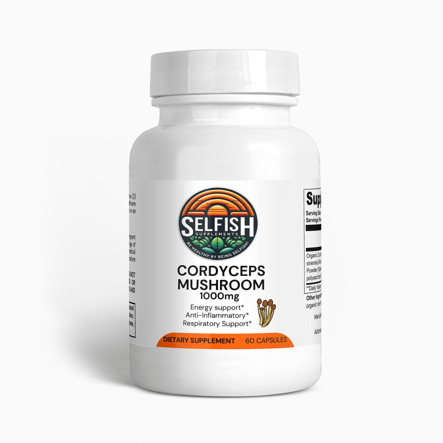 Cordyceps Mushroom (For Blood Types A, B, O and AB)