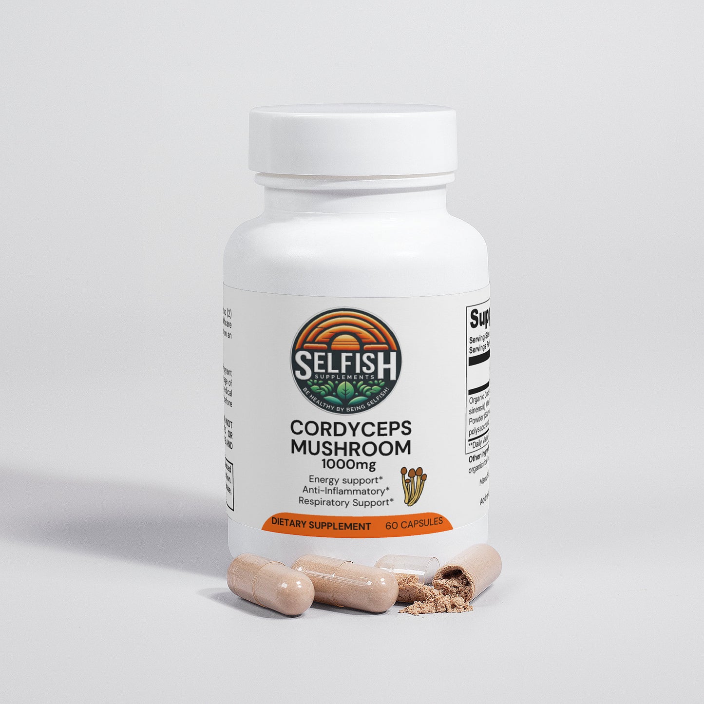 Cordyceps Mushroom (For Blood Types A, B, O and AB)