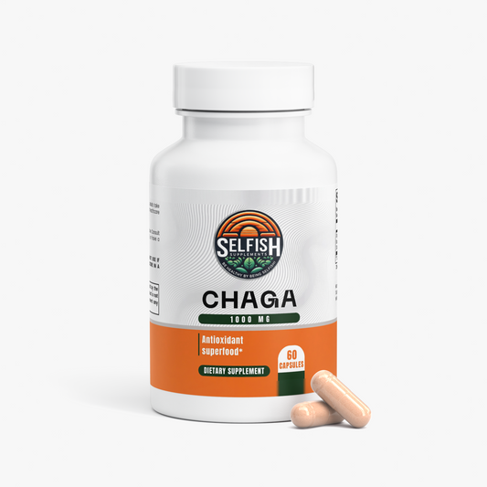 Chaga Mushroom (For Blood Types A, B, O and AB)