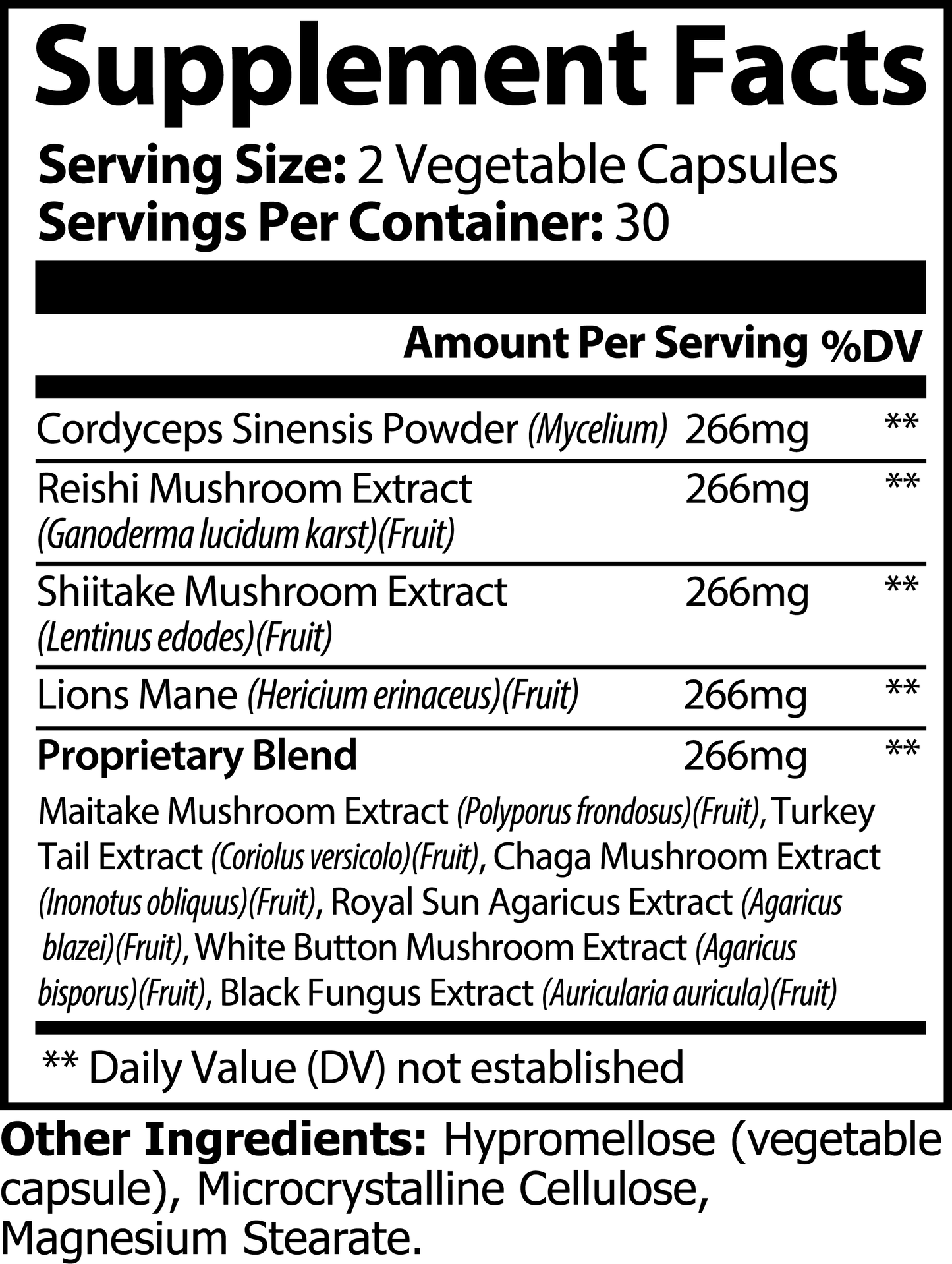 MUSHROOM MEDLEY