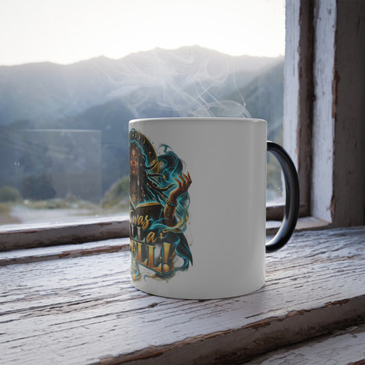 "It Was All a Spell" Mystic Goddess Color-Changing Mug — 11oz