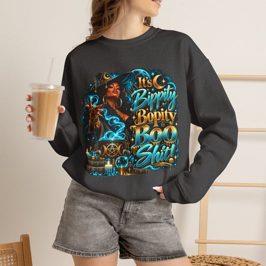 "Bipitty Bopitty Boo" Unisex Heavy Blend™ Crewneck Sweatshirt
