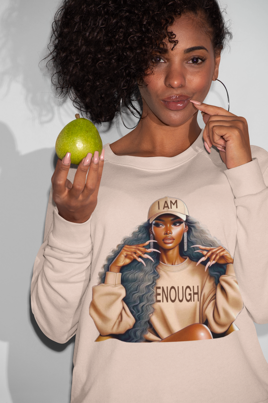 I AM ENOUGH Unisex Heavy Blend™ Crewneck Sweatshirt