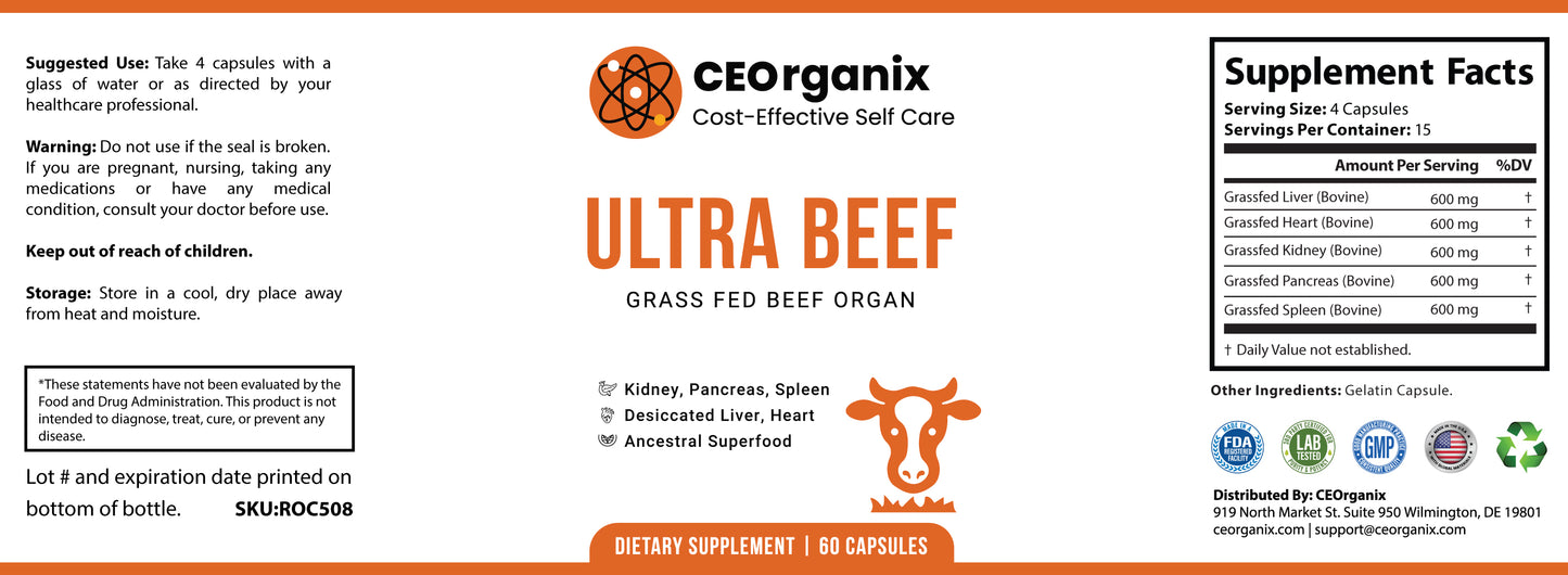 Ultra Beef ( For Blood Types O & B!)