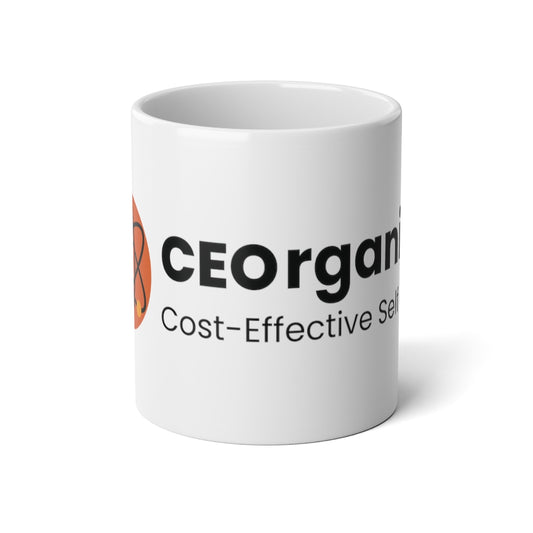 CEOrganix Jumbo Mug, 20oz