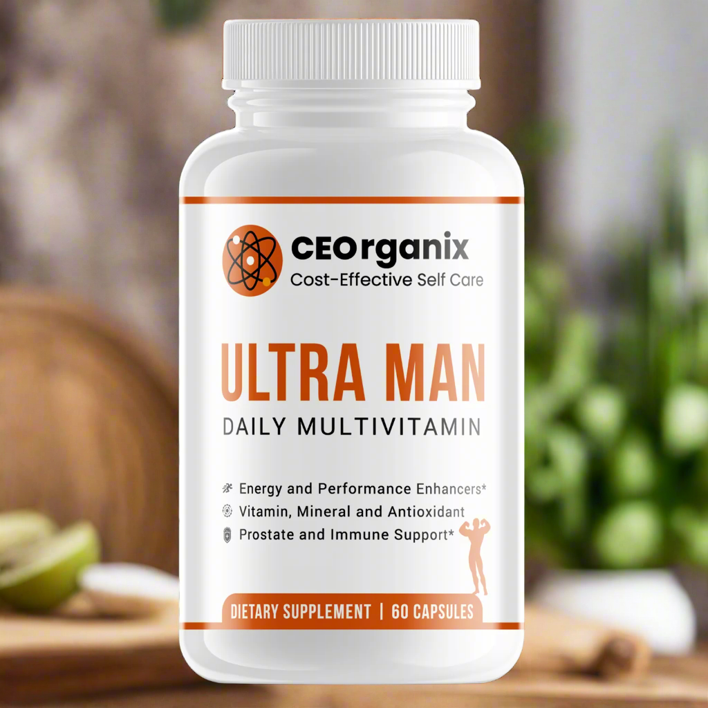 Ultra Man! - Men's Multivitamin (For Blood Types A, B, O and AB!)