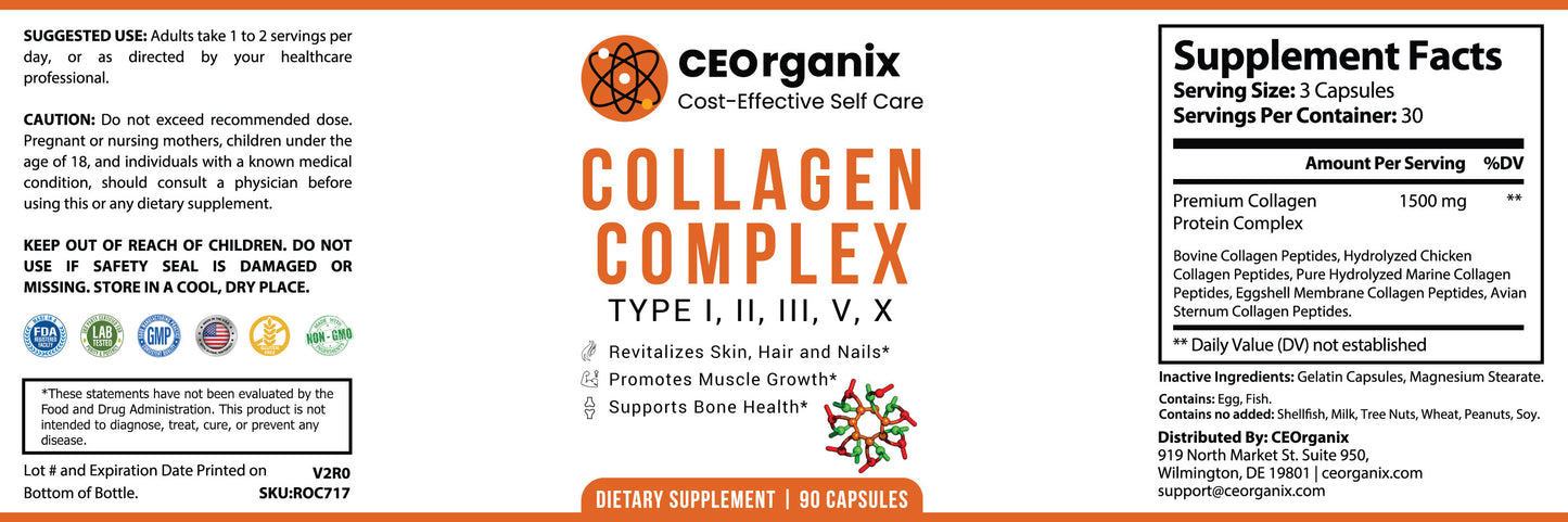 Collagen Complex (For Blood Types A, B, O and AB)