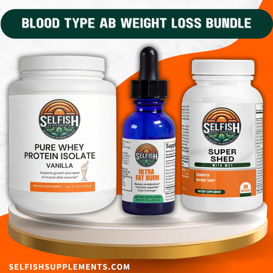 BLOOD TYPE B WEIGHT LOSS BUNDLE