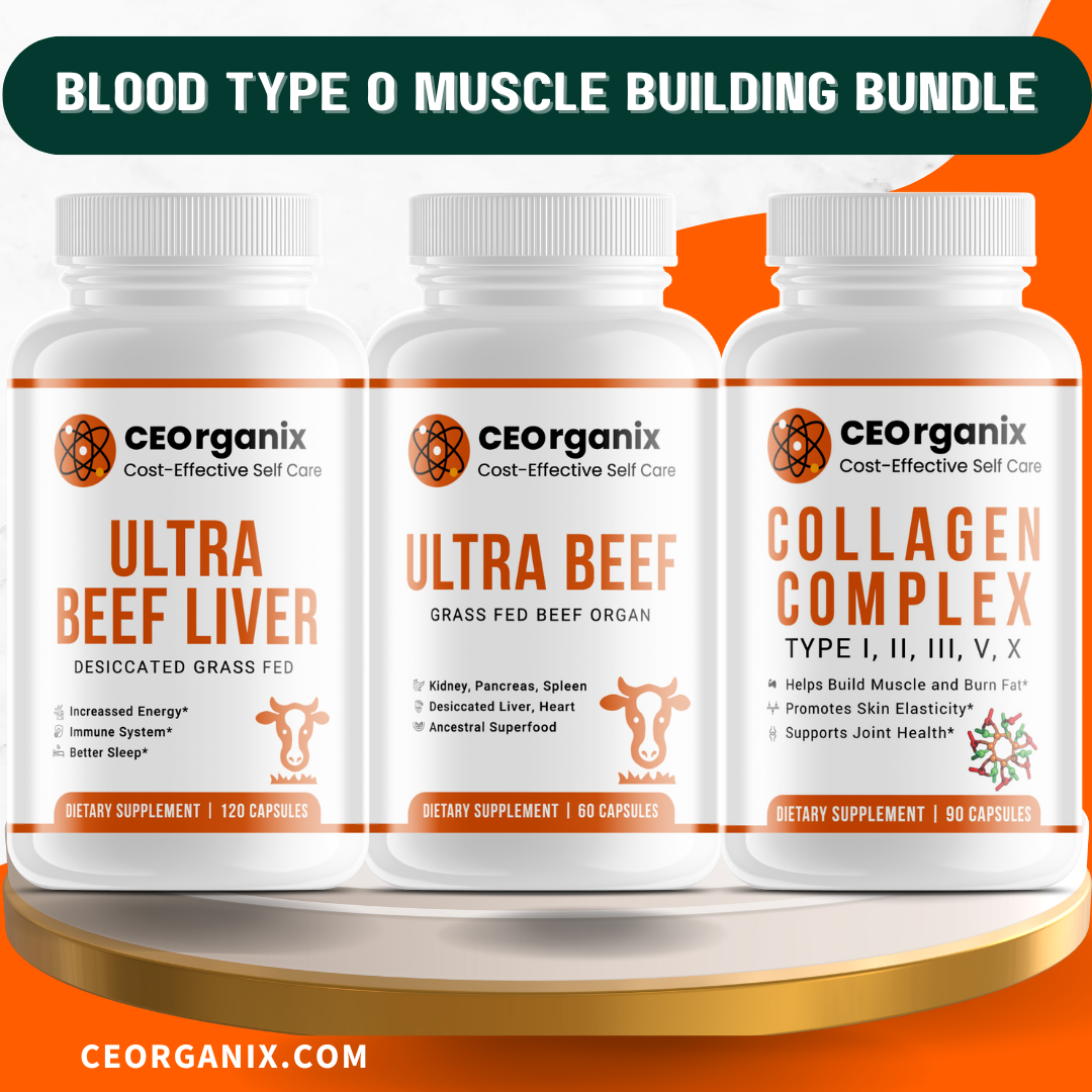 BLOOD TYPE O MUSCLE BUILDING BUNDLE