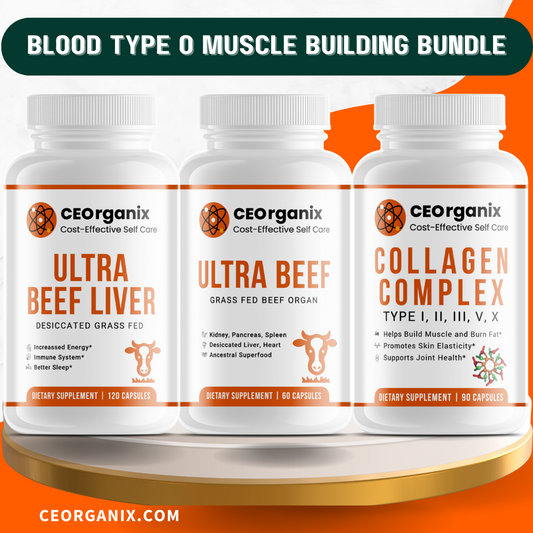 BLOOD TYPE O MUSCLE BUILDING BUNDLE