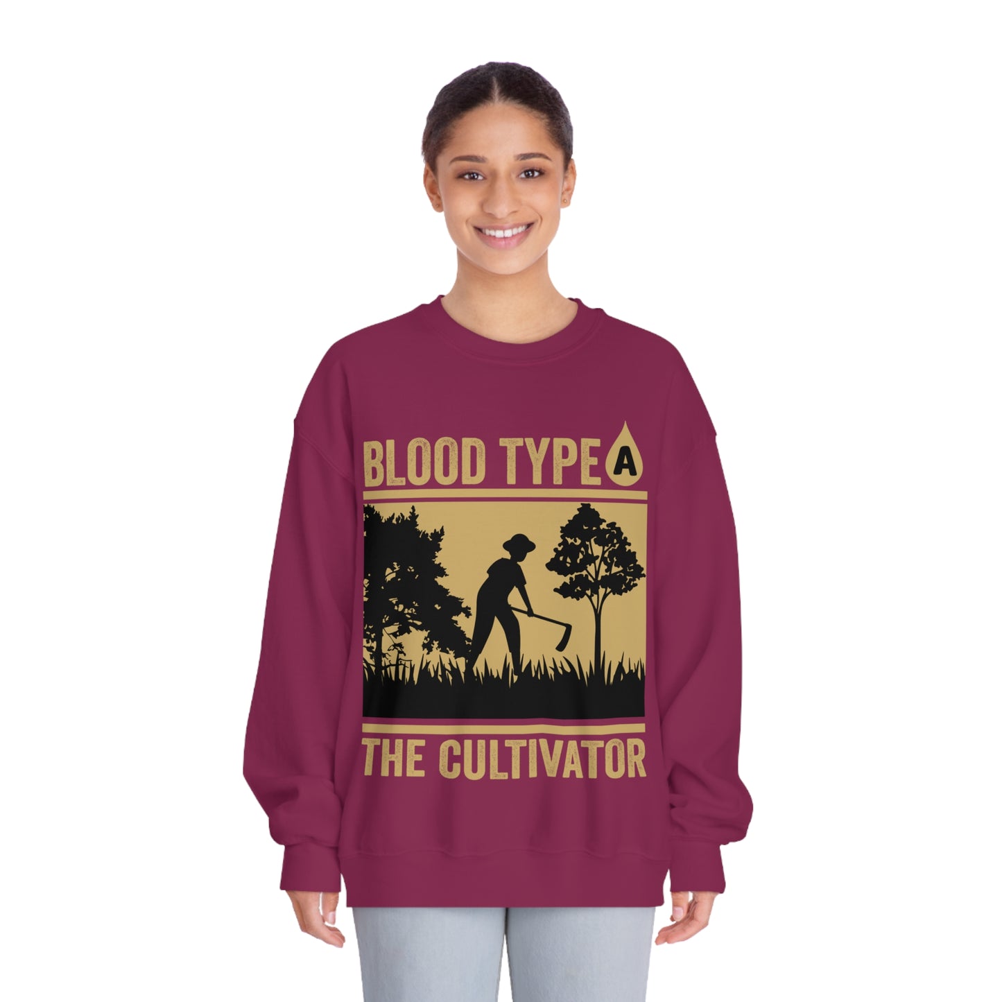 Blood Type A "The Cultivator" Crewneck Sweatshirt