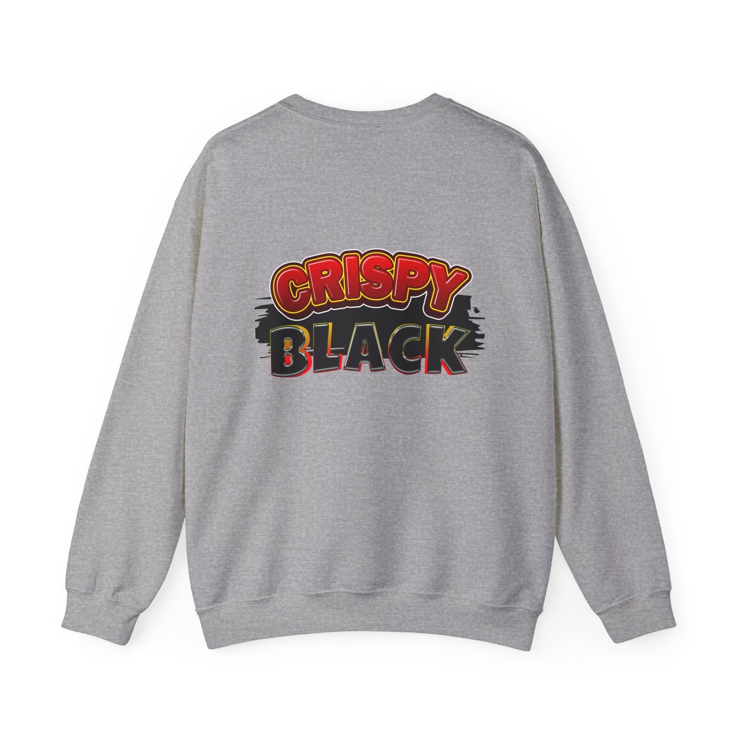 "Crispy Black" Crewneck Sweatshirt