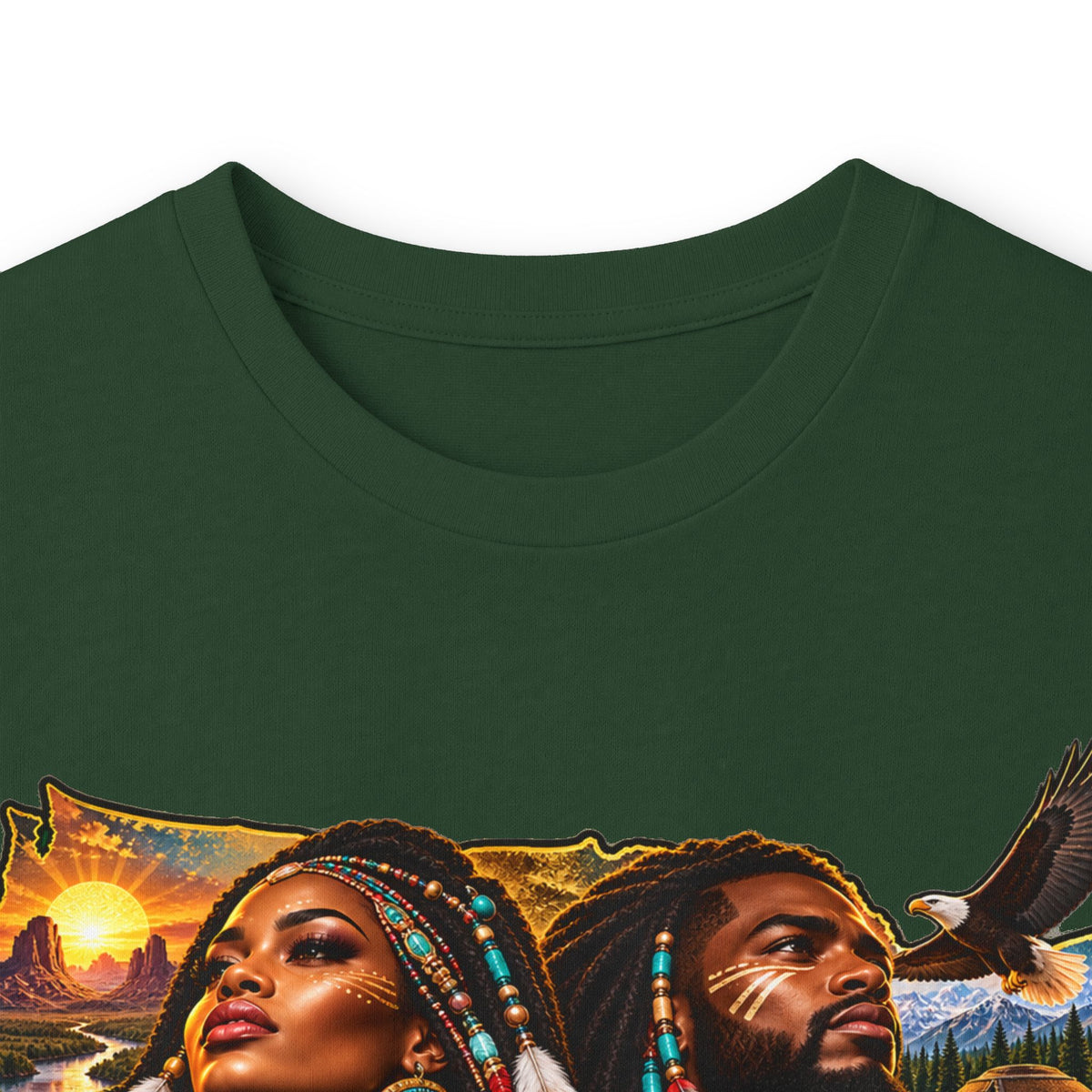 Long Sleeve Tee — "We Were Already Here" Reggae-Inspired Graphic Shirt
