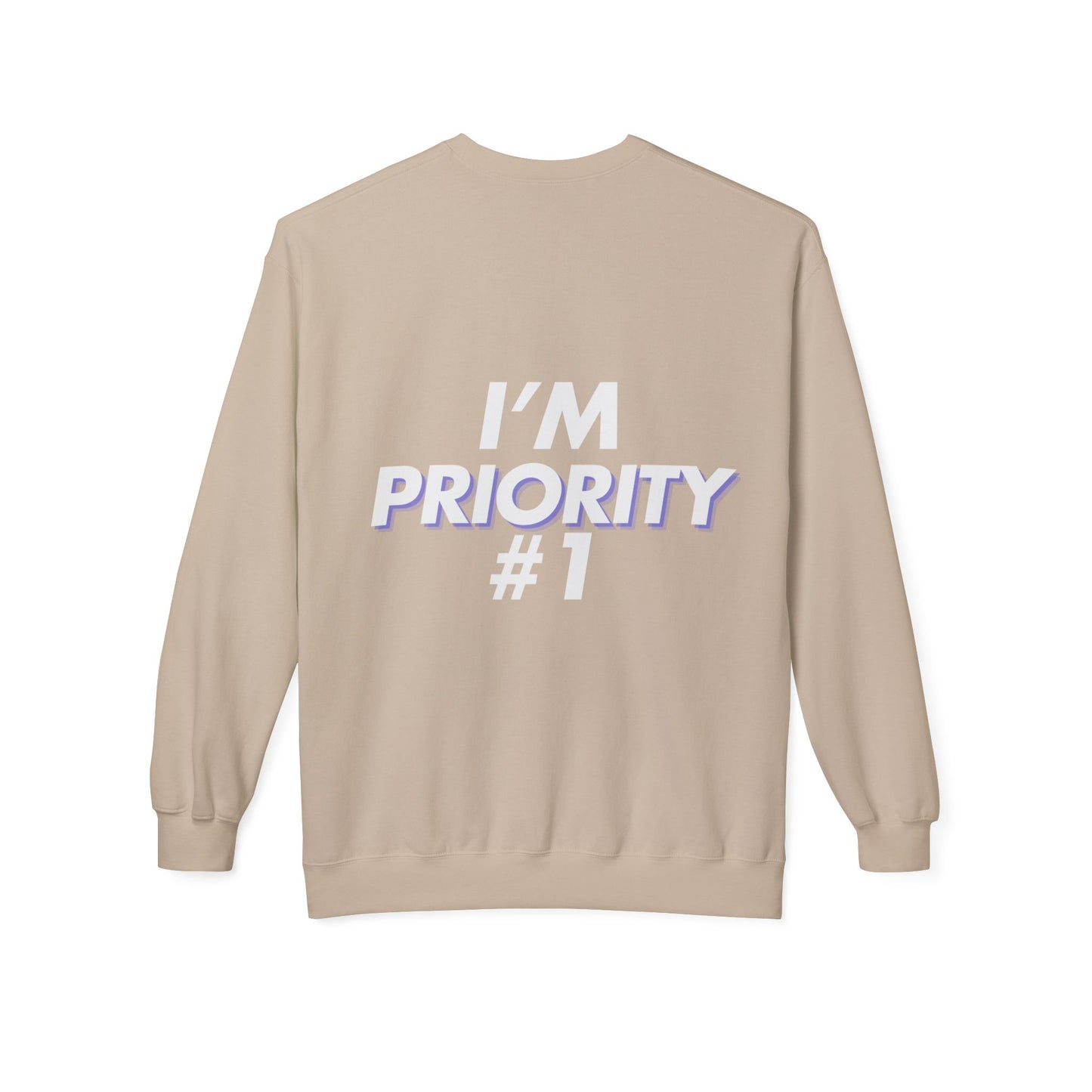 ME FIRST Midweight Softstyle Fleece Crewneck Sweatshirt