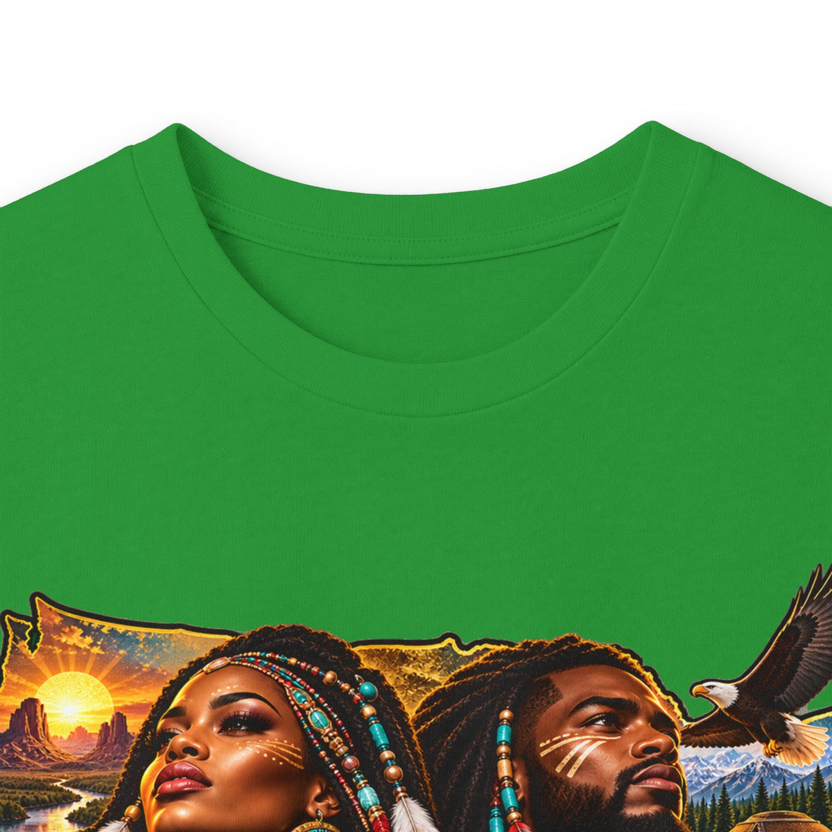 Long Sleeve Tee — "We Were Already Here" Reggae-Inspired Graphic Shirt