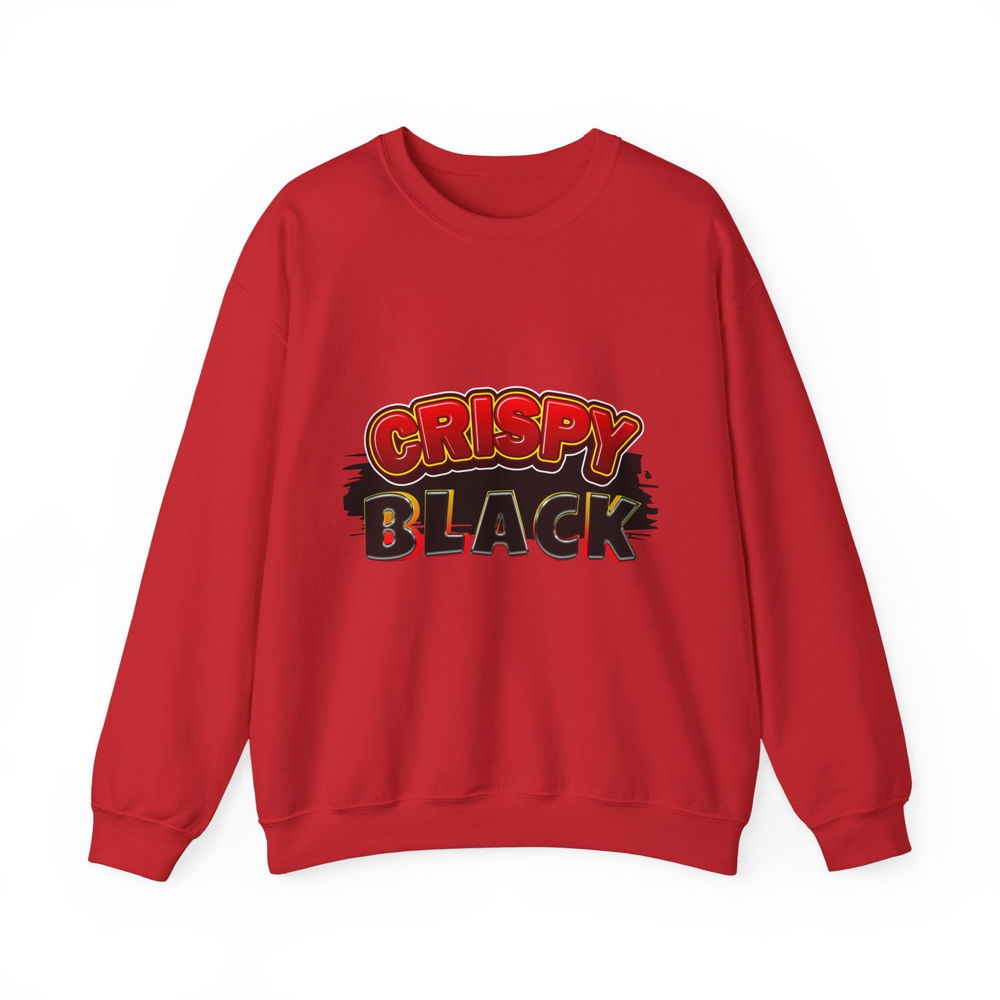 "Crispy Black" Crewneck Sweatshirt