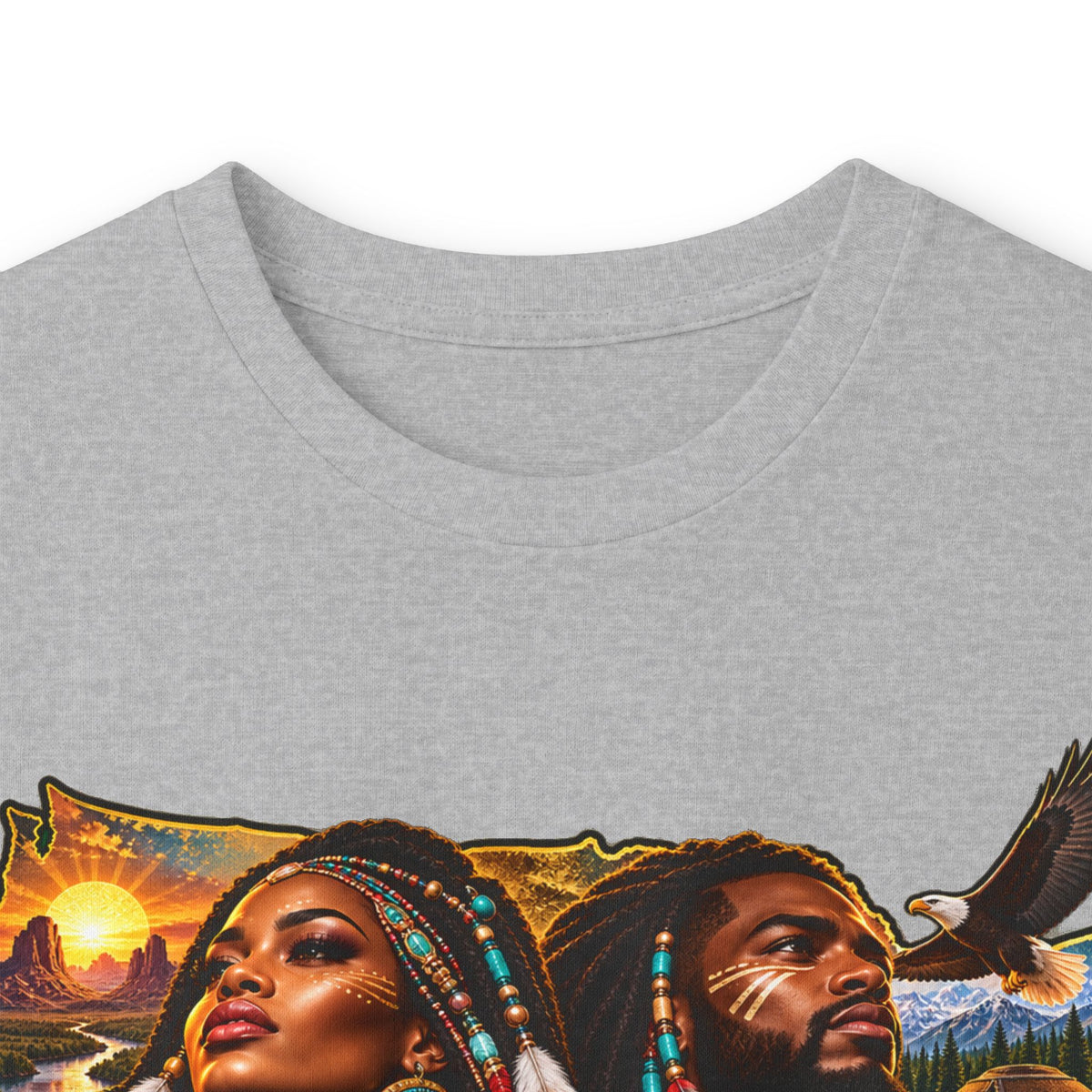 Long Sleeve Tee — "We Were Already Here" Reggae-Inspired Graphic Shirt