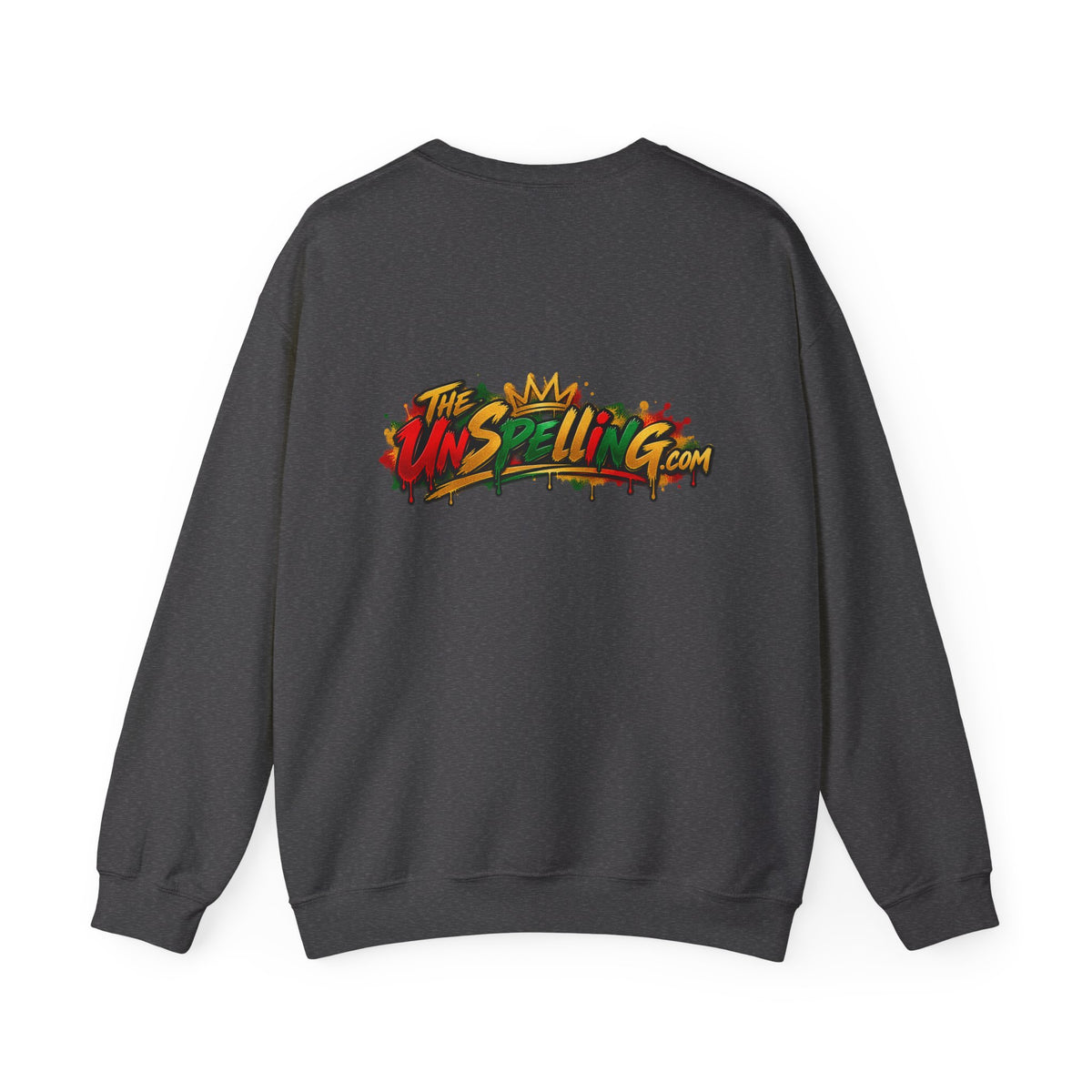 Crewneck Sweatshirt — "We Were Already Here" Urban Rasta Art