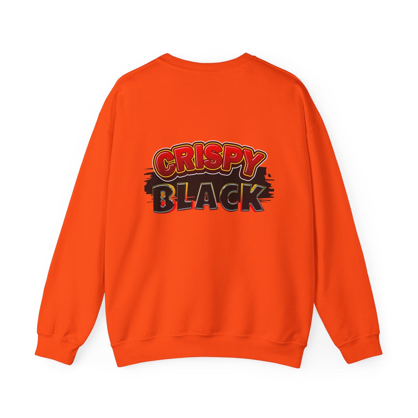 "Crispy Black" Crewneck Sweatshirt