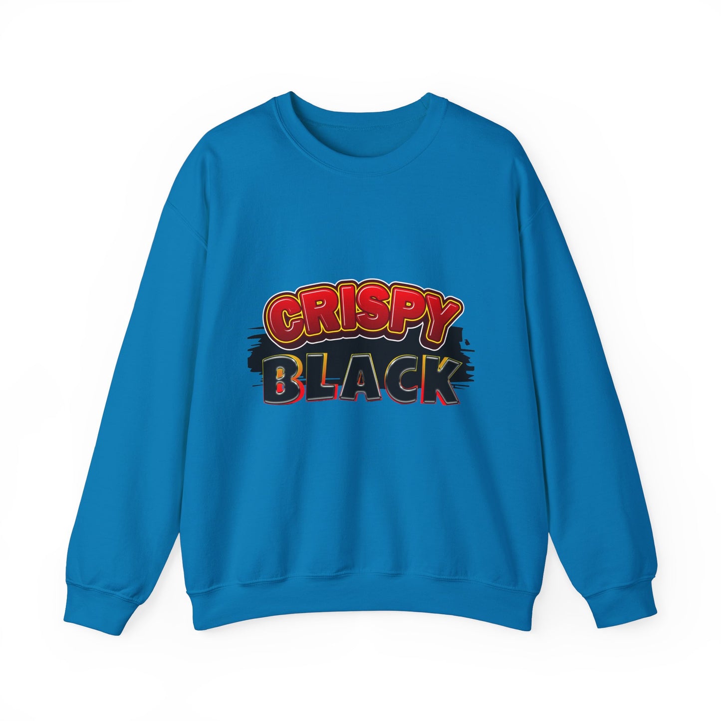 "Crispy Black" Crewneck Sweatshirt