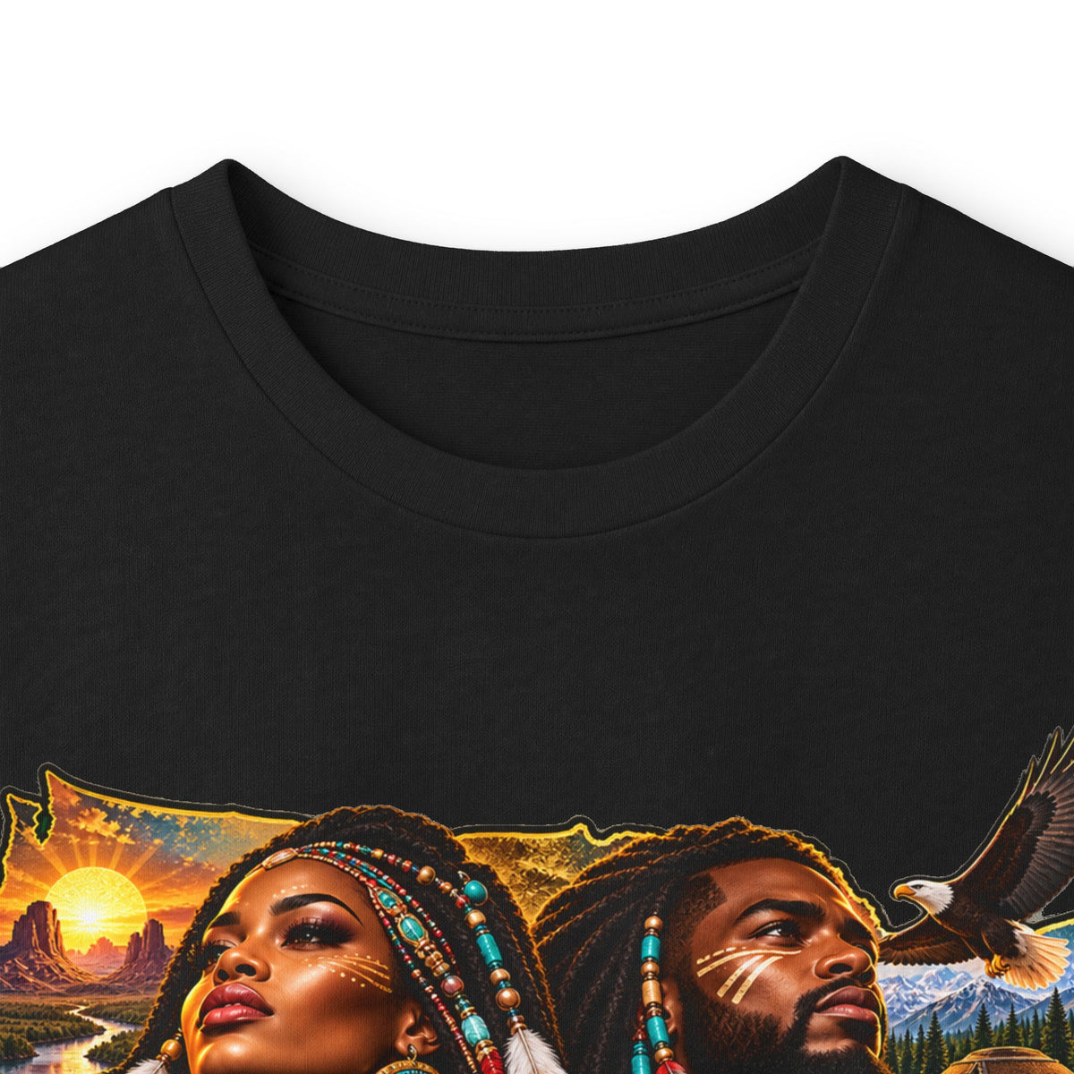 Long Sleeve Tee — "We Were Already Here" Reggae-Inspired Graphic Shirt