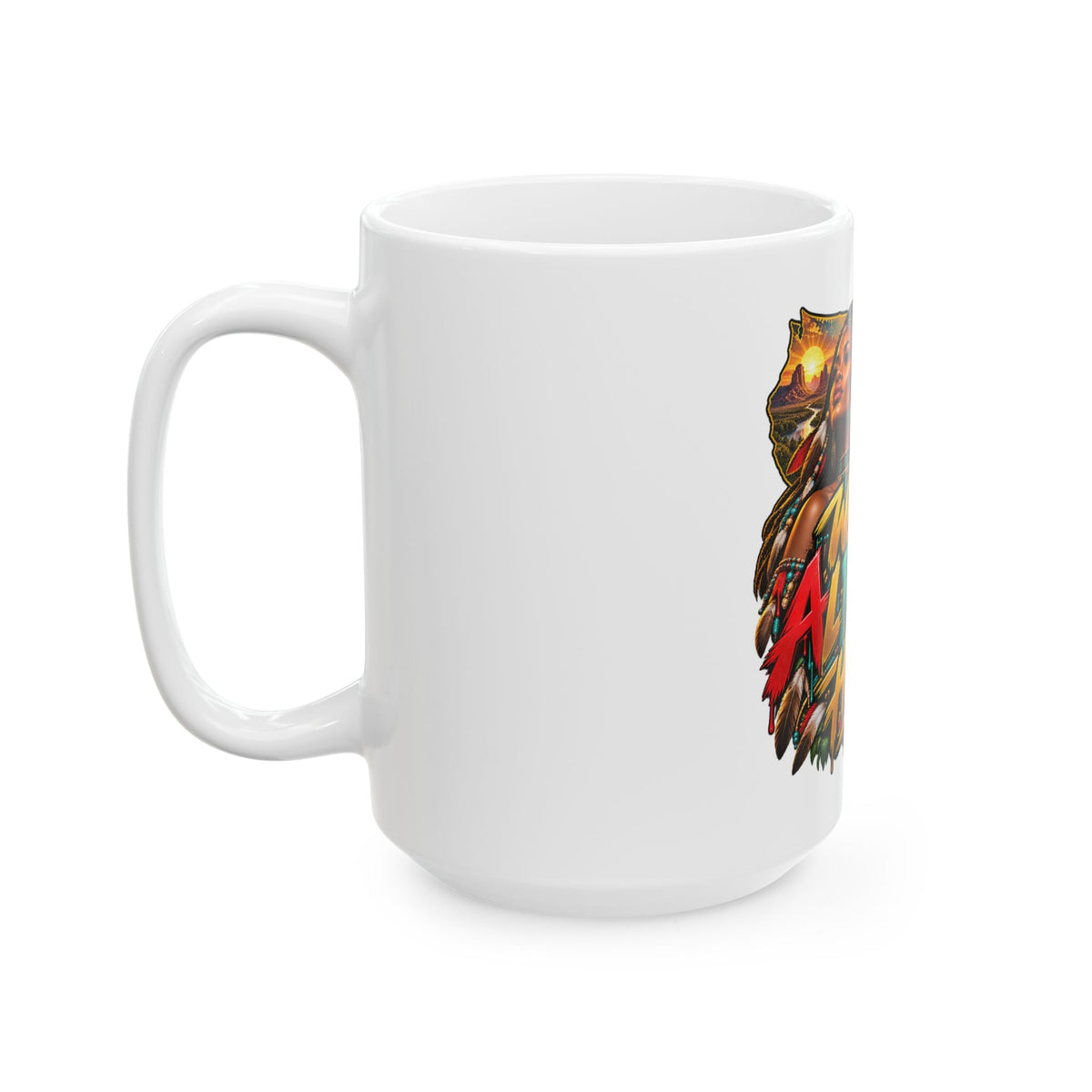 "We Were Already Here" Mug – Indigenous Pride Ceramic Coffee Cup