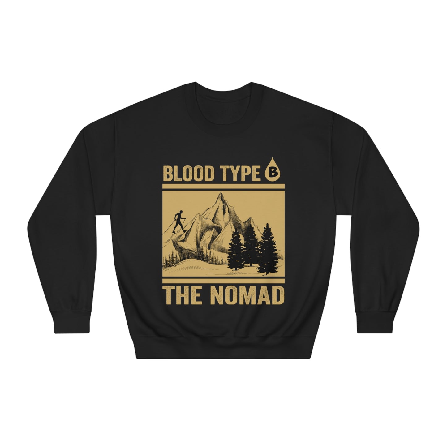 Blood Type B "The Nomad" Crewneck Sweatshirt