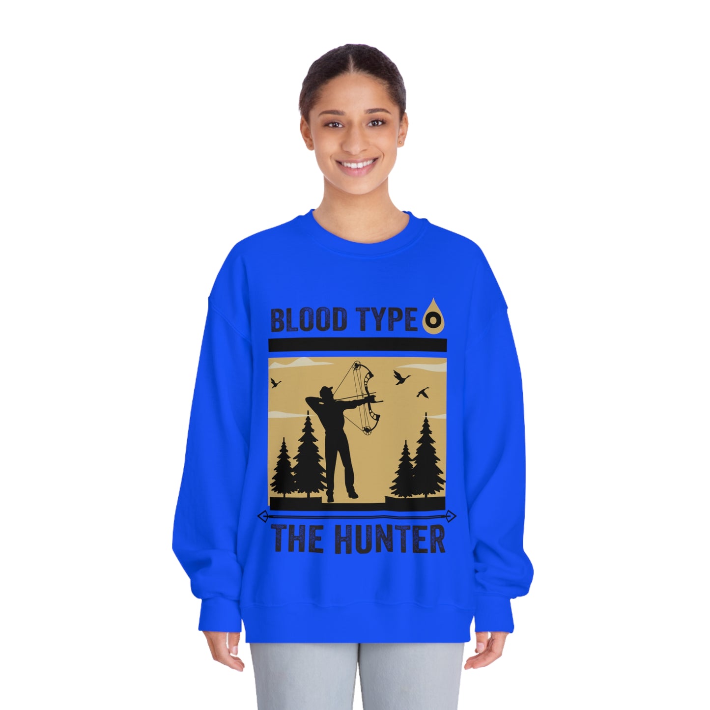 Blood Type O "The Hunter" Crewneck Sweatshirt