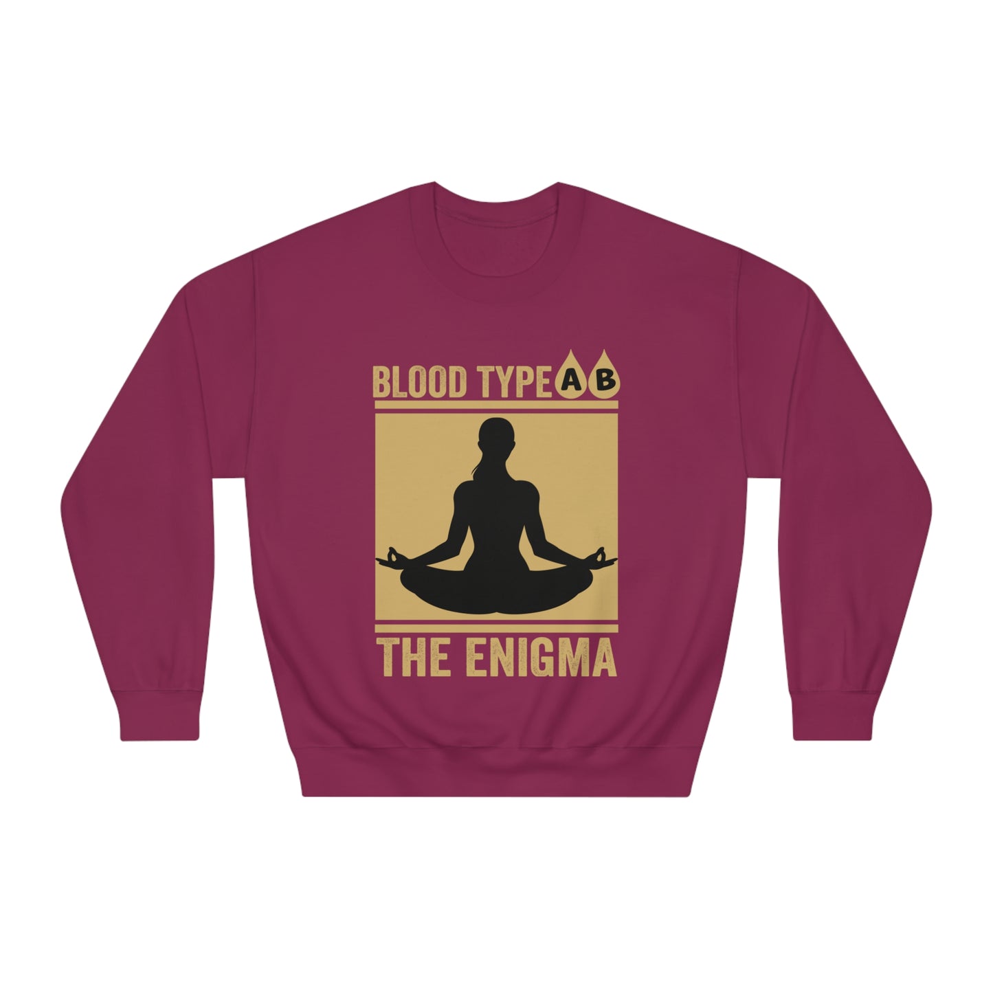 Blood Type AB "The Enigma" Crewneck Sweatshirt