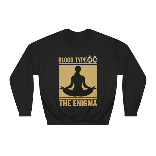 Blood Type AB "The Enigma" Crewneck Sweatshirt