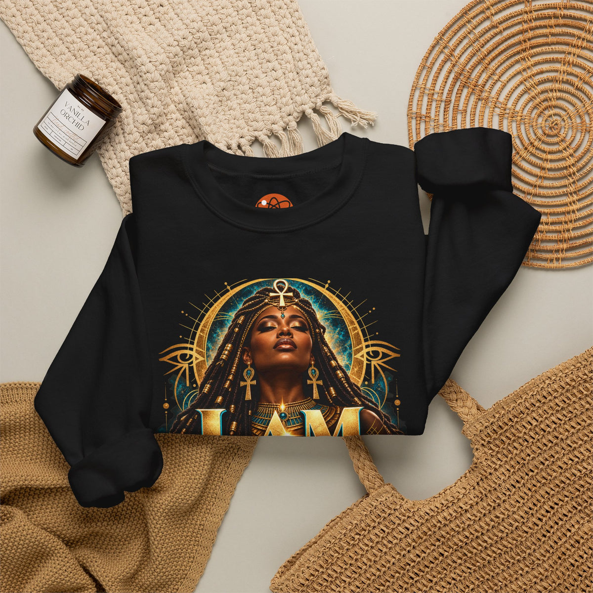 "I Am Sophia" Inspirational Graphic Sweatshirt