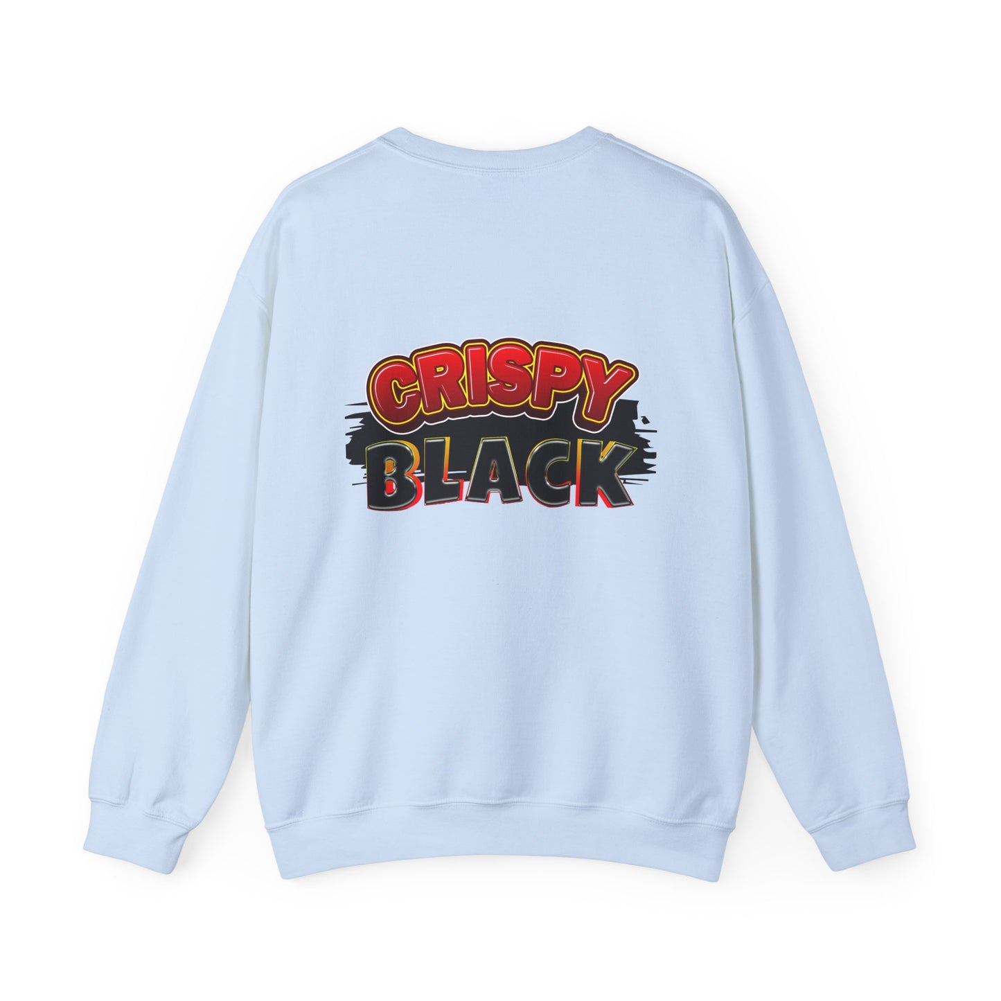 "Crispy Black" Crewneck Sweatshirt