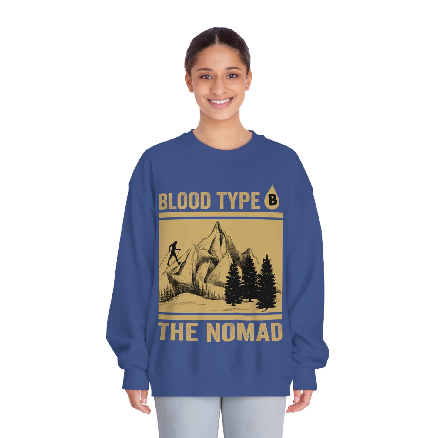 Blood Type B "The Nomad" Crewneck Sweatshirt