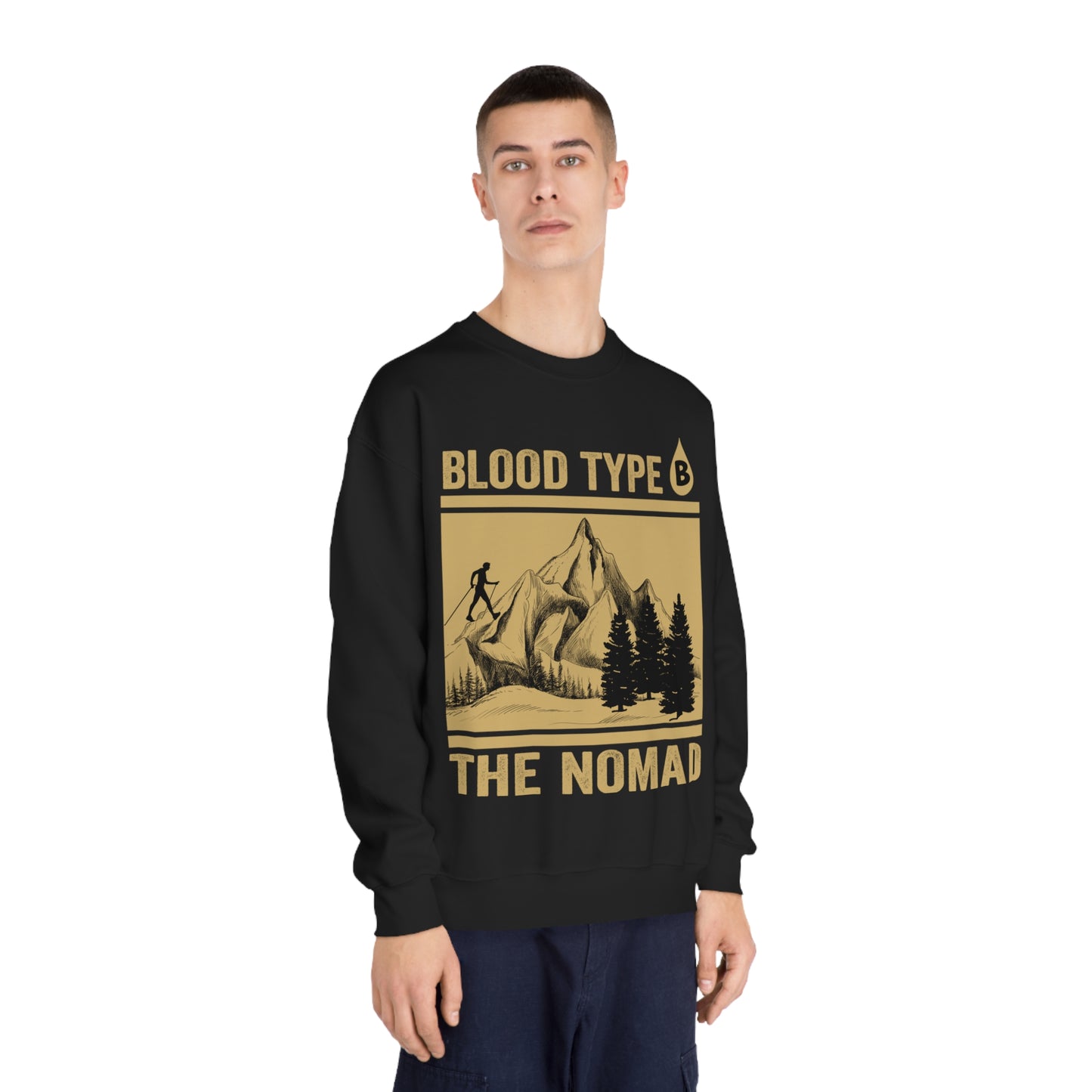 Blood Type B "The Nomad" Crewneck Sweatshirt