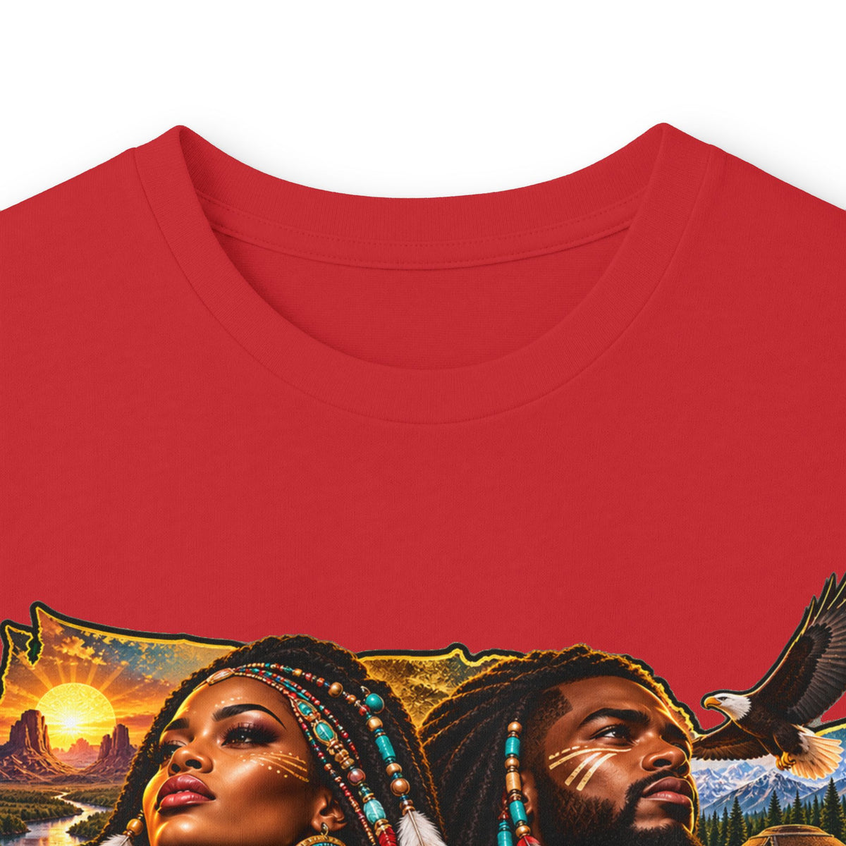 Long Sleeve Tee — "We Were Already Here" Reggae-Inspired Graphic Shirt
