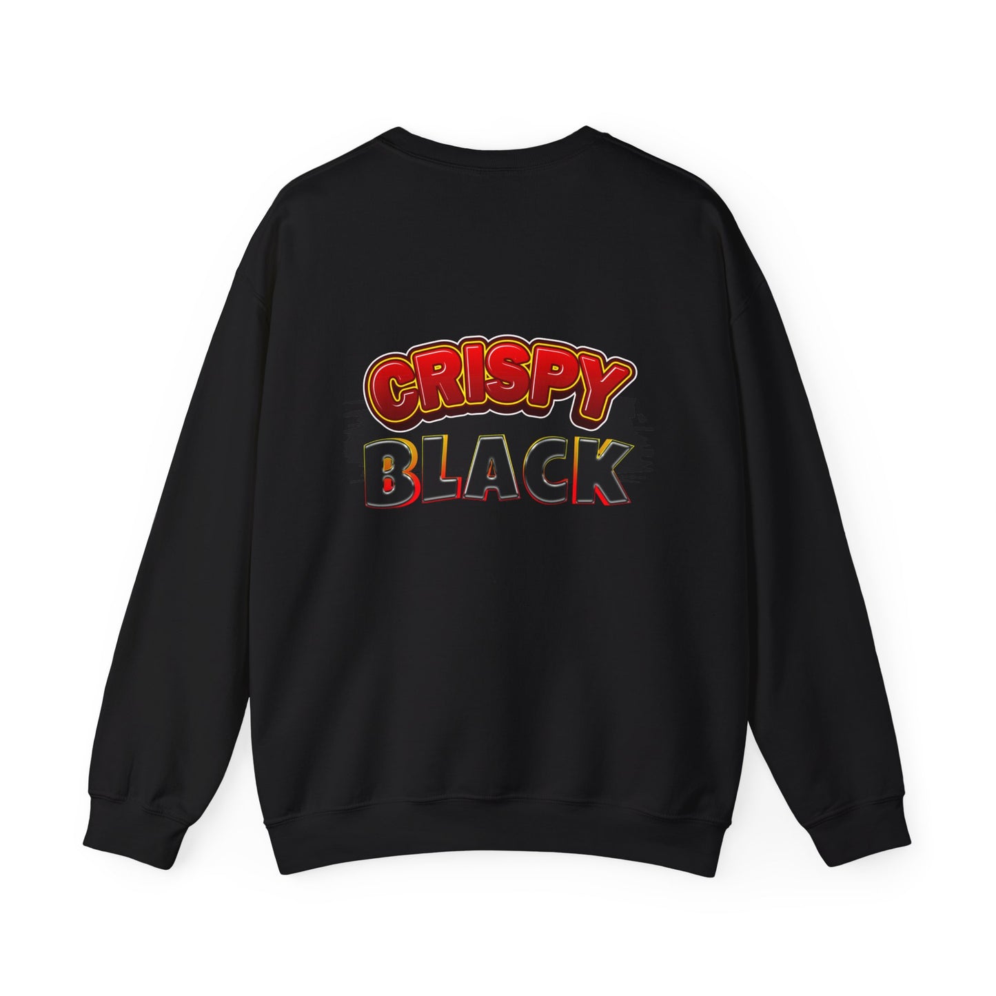 "Crispy Black" Crewneck Sweatshirt