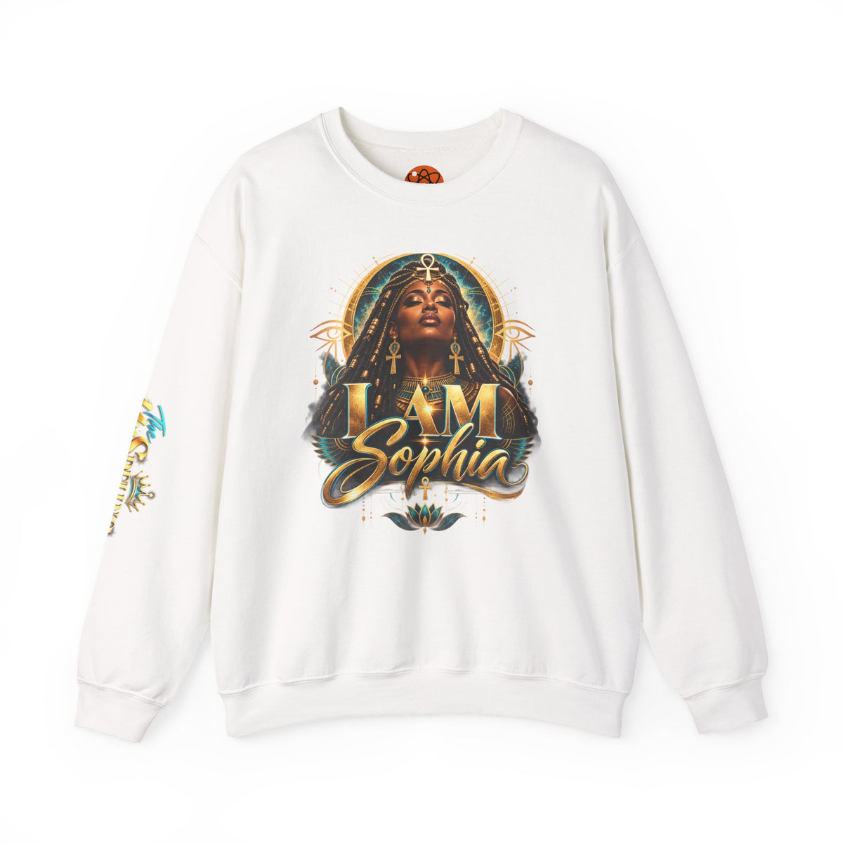 "I Am Sophia" Inspirational Graphic Sweatshirt