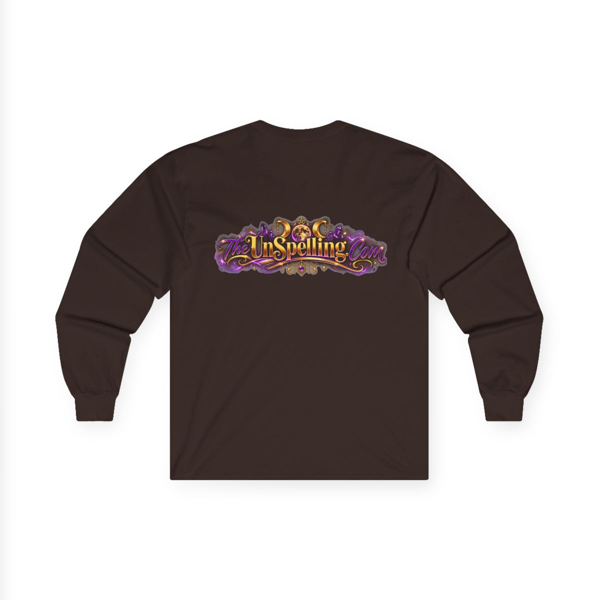 Long Sleeve Tee — "Snap Outta It!" Witchy Graphic