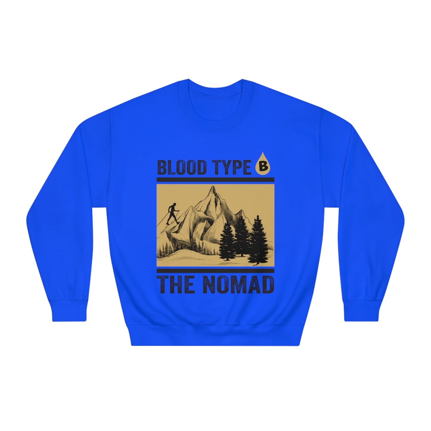 Blood Type B "The Nomad" Crewneck Sweatshirt