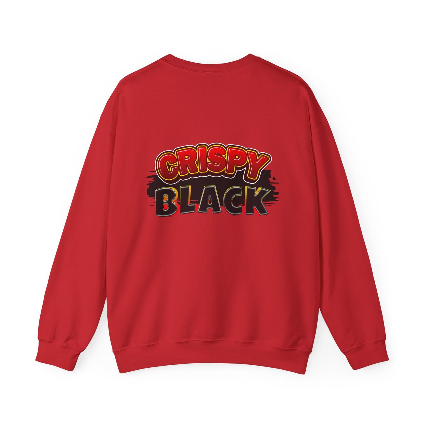 "Crispy Black" Crewneck Sweatshirt