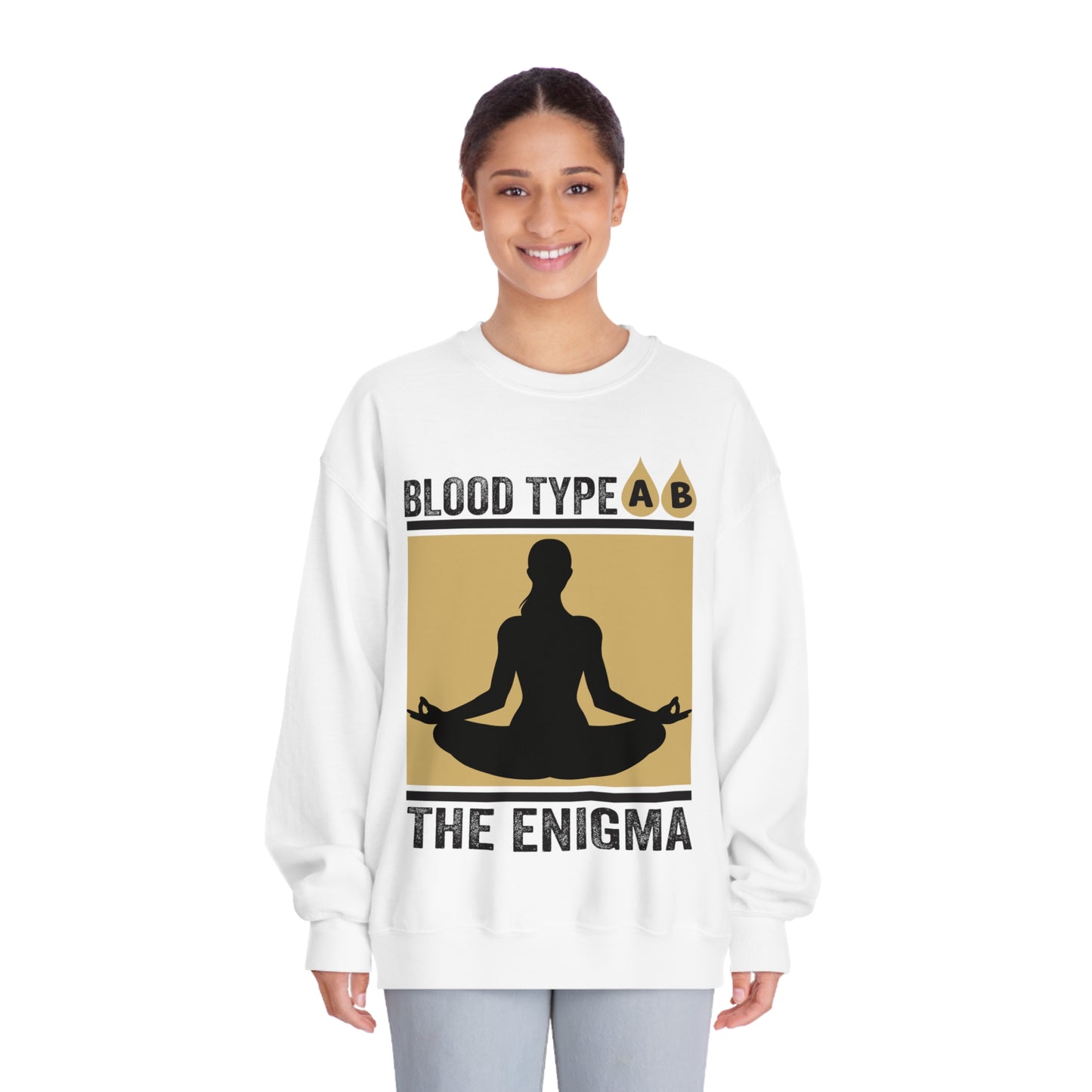 Blood Type AB "The Enigma" Crewneck Sweatshirt