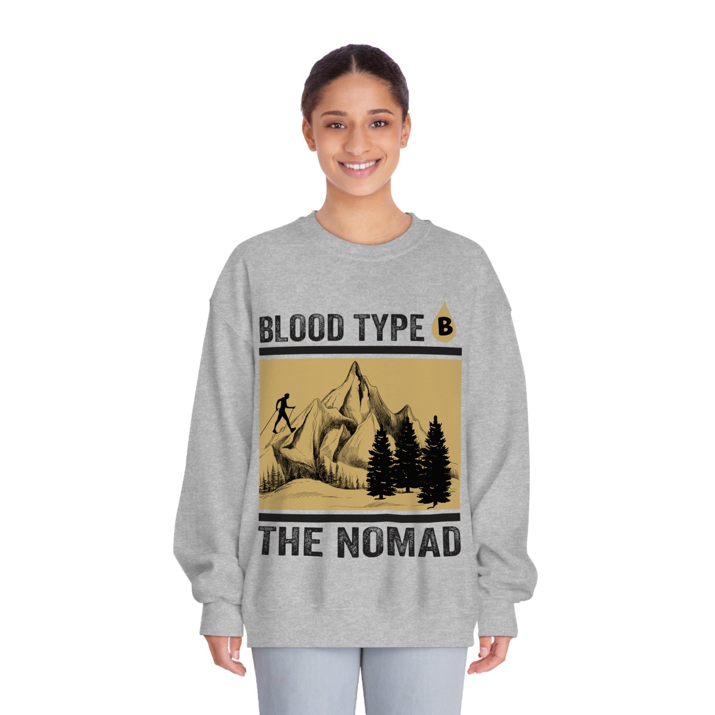 Blood Type B "The Nomad" Crewneck Sweatshirt