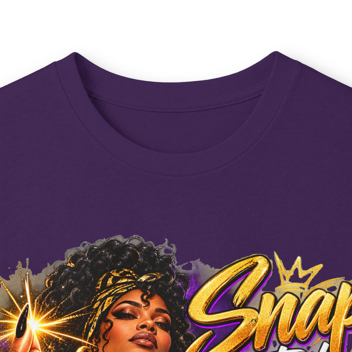 Long Sleeve Tee — "Snap Outta It!" Witchy Graphic