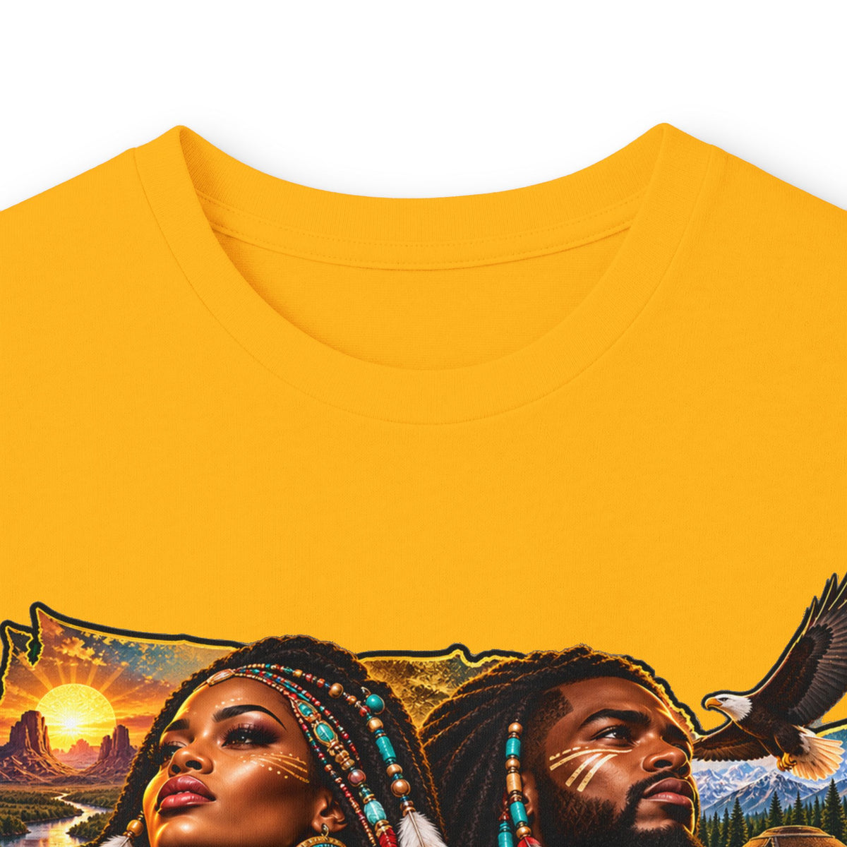 Long Sleeve Tee — "We Were Already Here" Reggae-Inspired Graphic Shirt