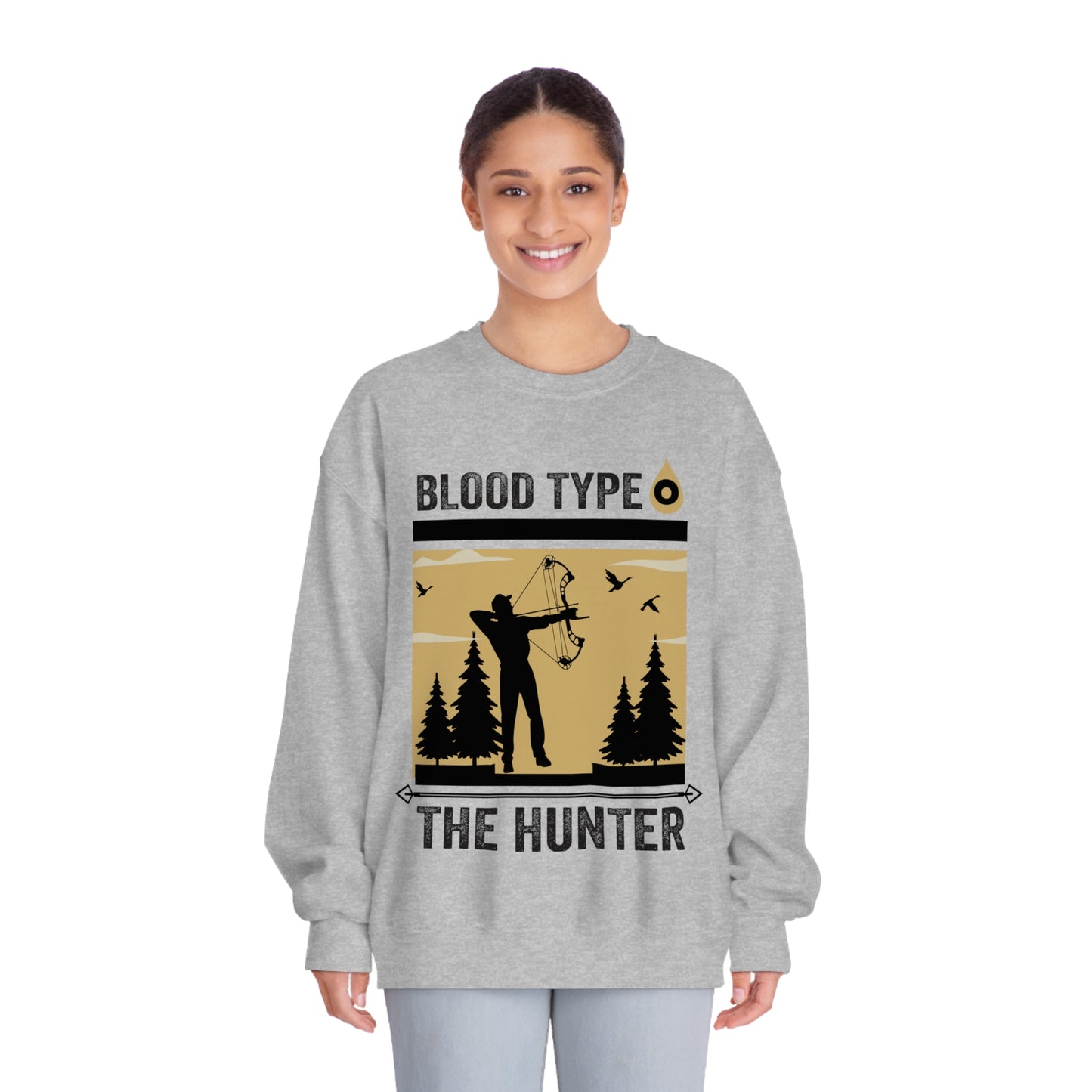 Blood Type O "The Hunter" Crewneck Sweatshirt