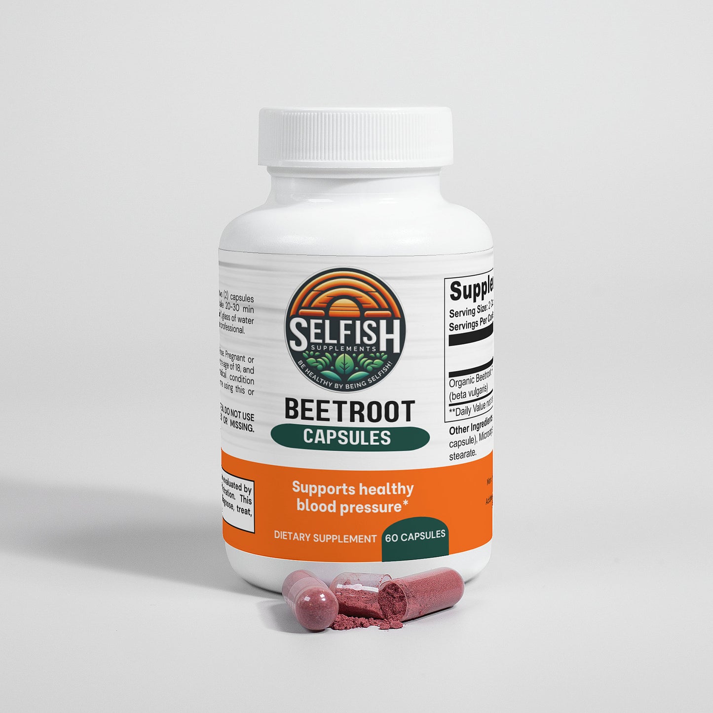 Beetroot Capsules (For Blood Types A, B, O and AB)