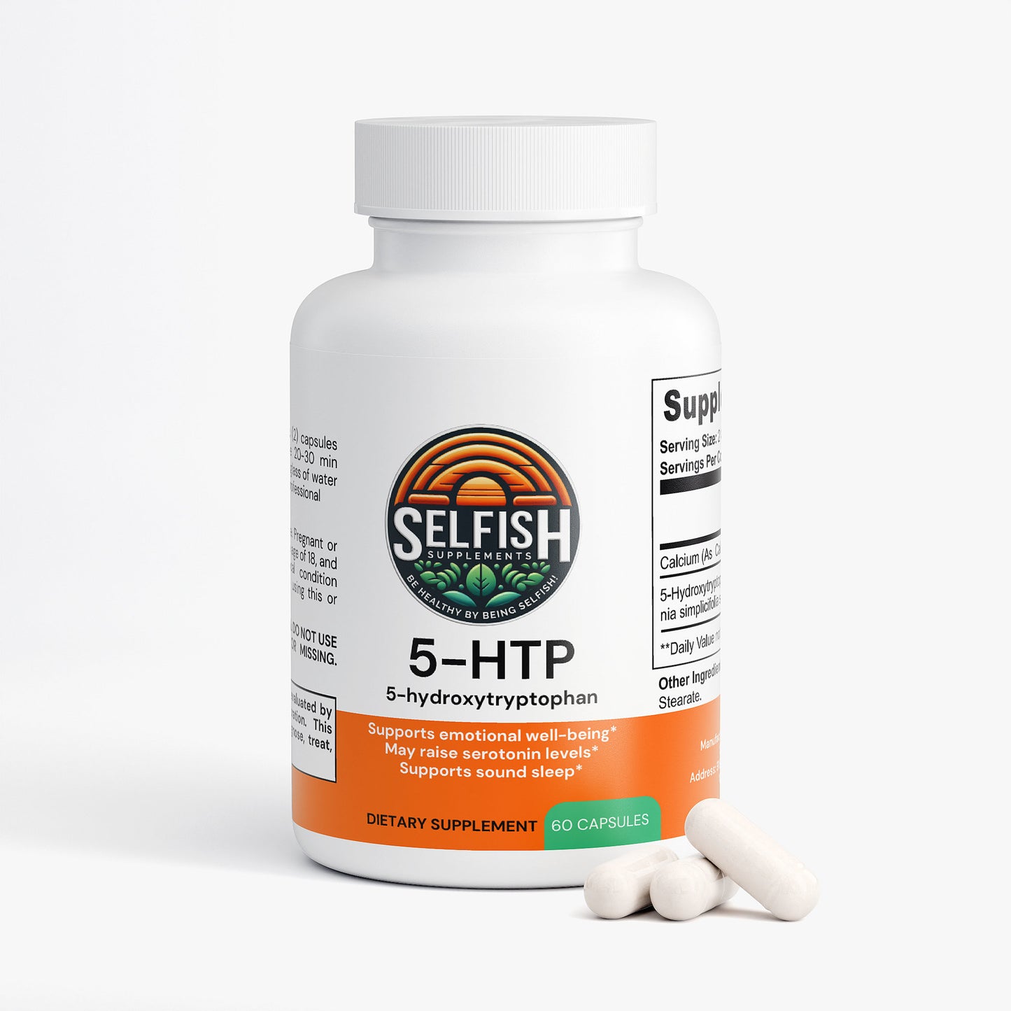 5-HTP  (Blood Types A, B, O and AB)